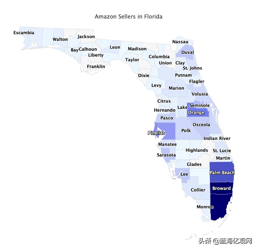 美国亚马逊卖家,2023美国亚马逊店铺排名