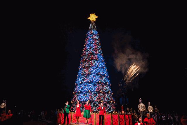 香港海滨长廊圣诞节,香港圣诞打卡地唯美视频