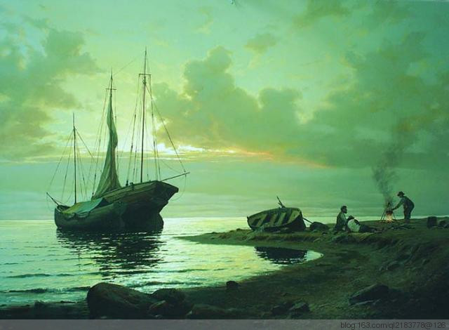 俄残荷罗斯油画风景70幅,俄罗斯画家的油画如诗如画美极了