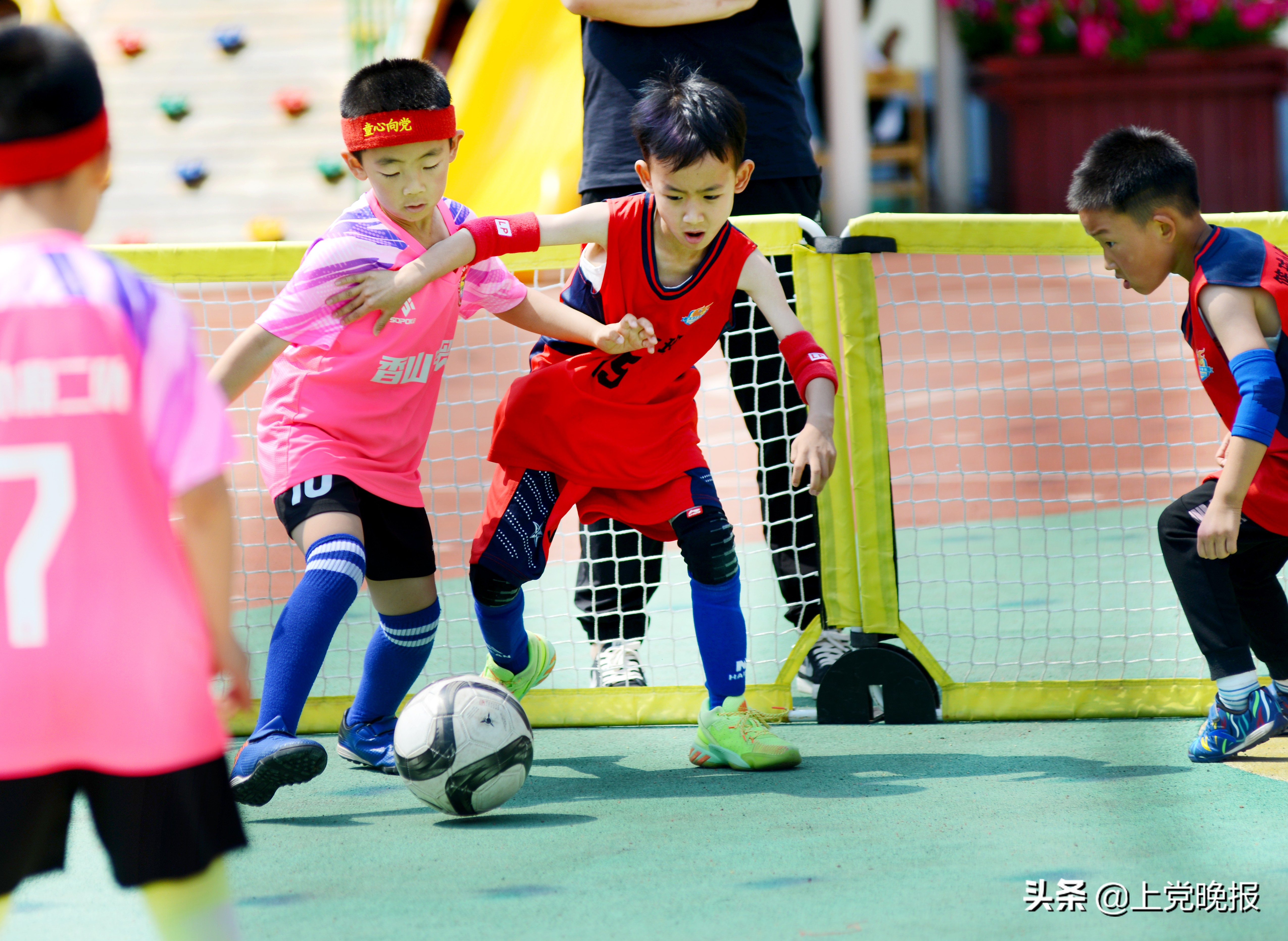 幼儿园喜迎100周年足球比赛,长治滨河幼儿园运动会