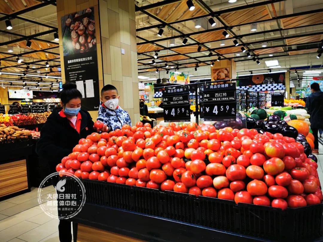 渠道通货源丰供应足，大同人的“菜篮子”满满当当~