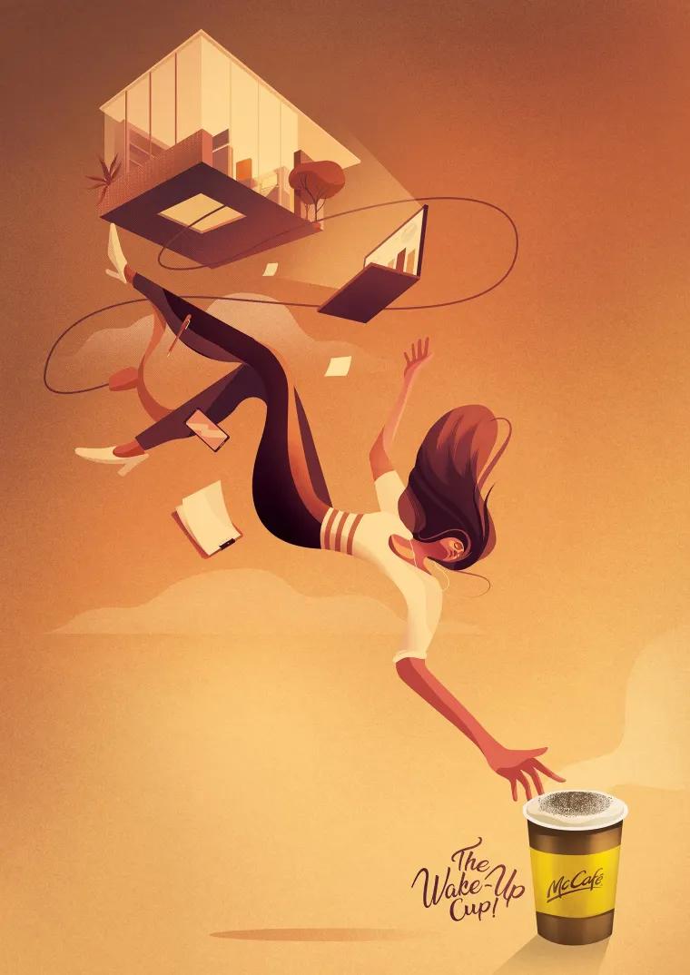 麦当劳创意海报儿童,麦当劳最新海报设计