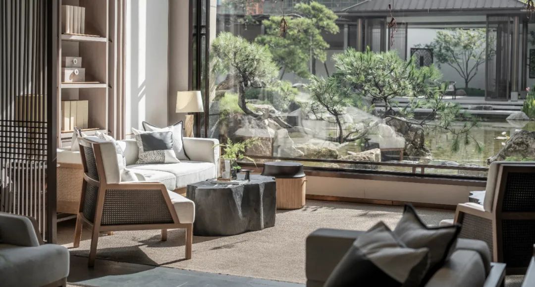 SIDW·案例丨吴文粒：2500㎡中式售楼处，足以游目骋怀