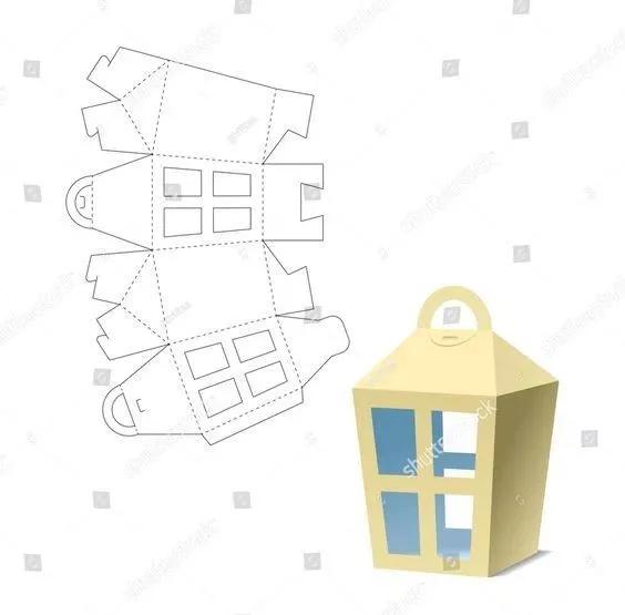 diy礼品盒花,大号礼品盒diy图案