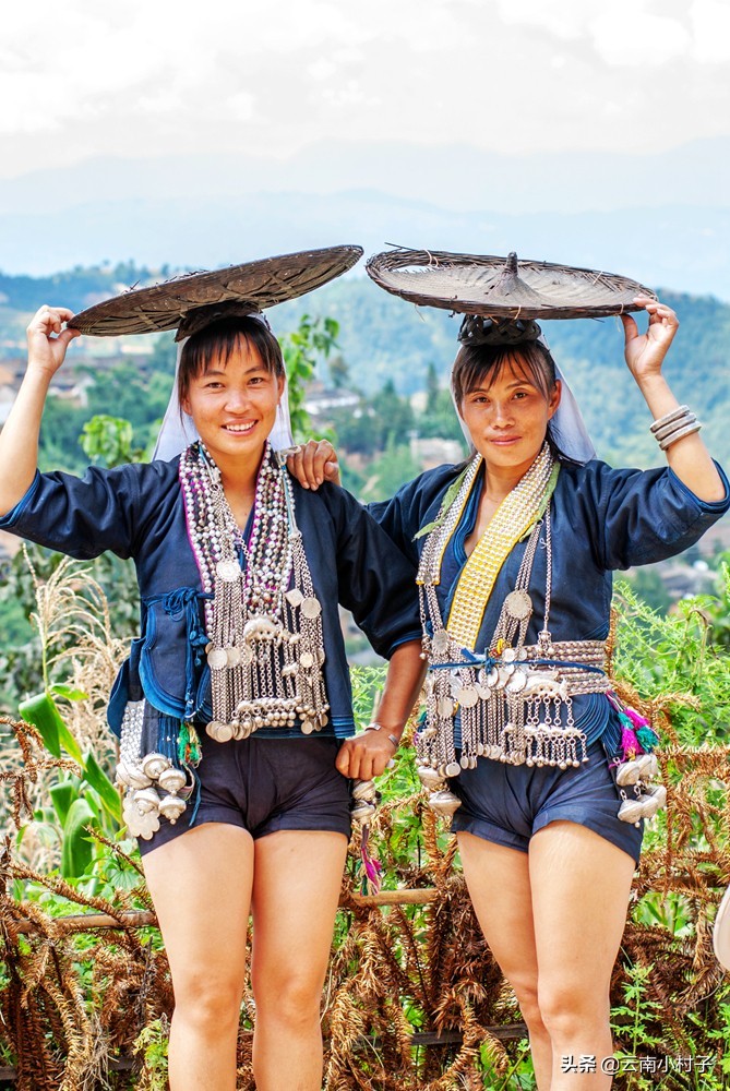 红河州最美哈尼族村寨,红河哈尼族千年梯田