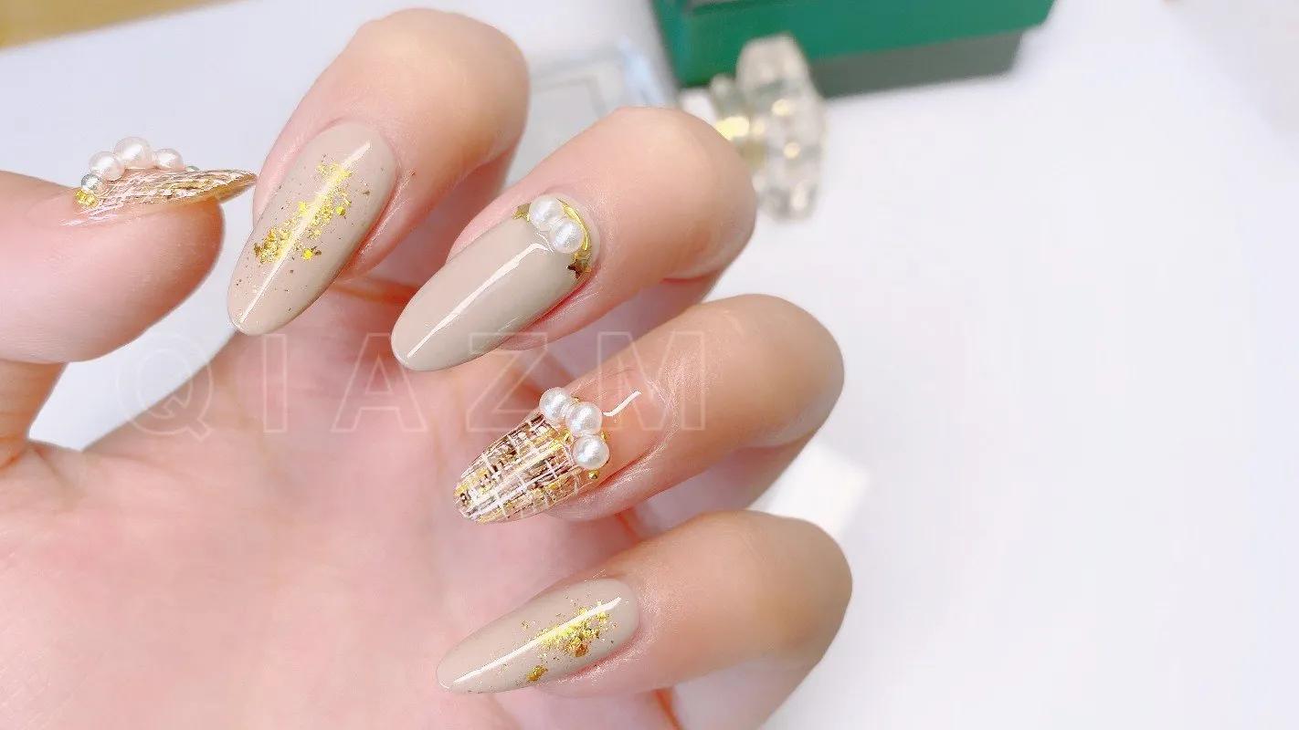 初学美甲基础入门慢动作,美甲新手入门慢教程基本功