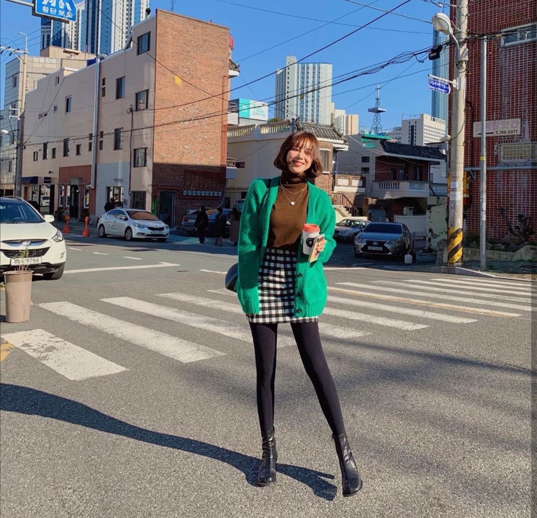 跟博主学穿搭女,跟韩国博主学穿搭