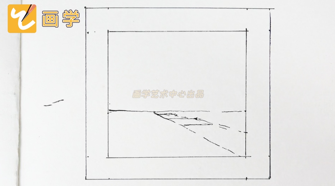 一幅美丽的自然风景画教程,一学就会的风景画你学会了吗