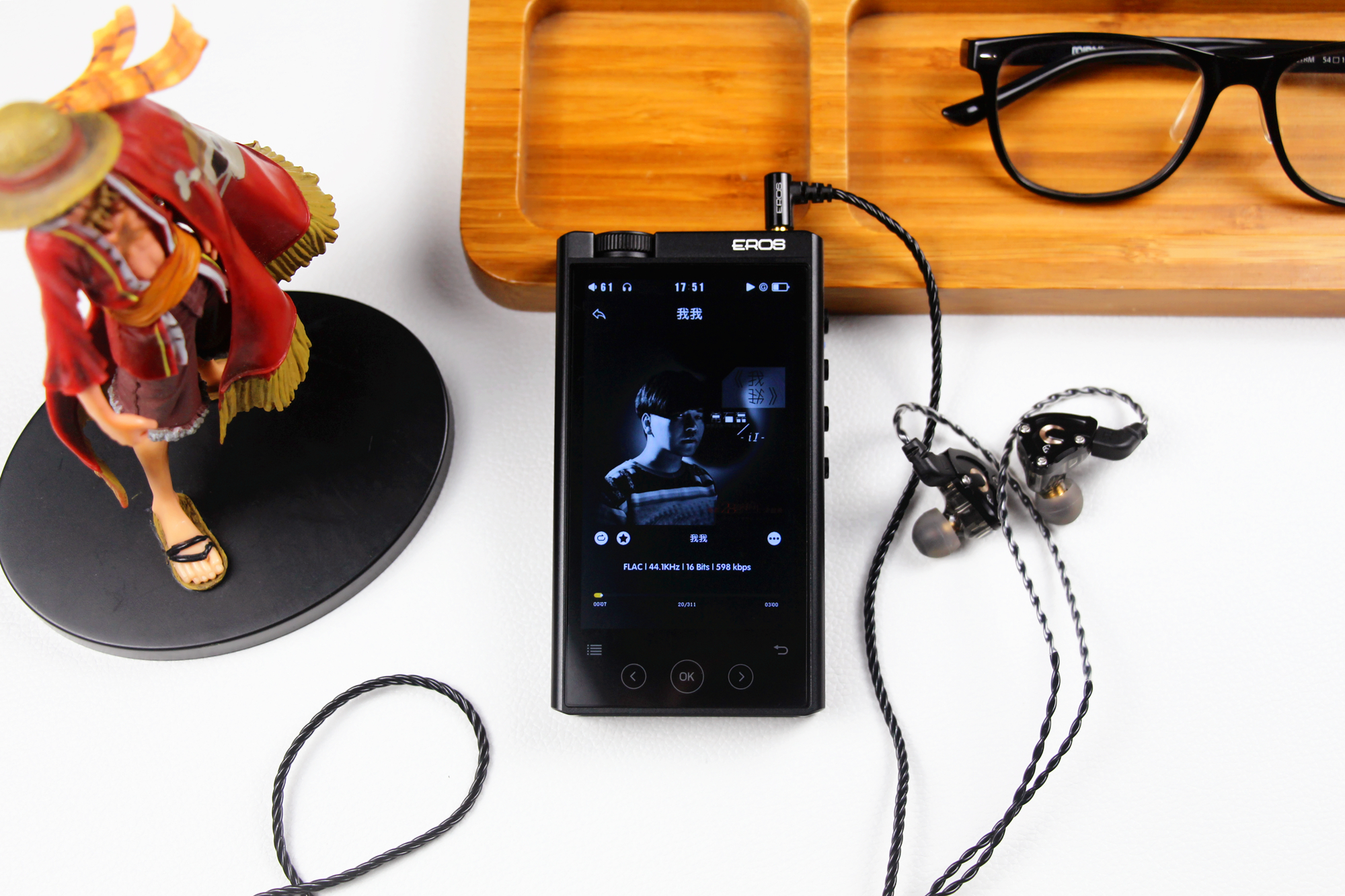 爱国者EROSH05HIFI音乐*放播**器，与流媒体音乐不一样的听觉感受