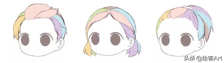 萌值爆表的Q版人物脑袋画法全解析，你确定不来pick一下？