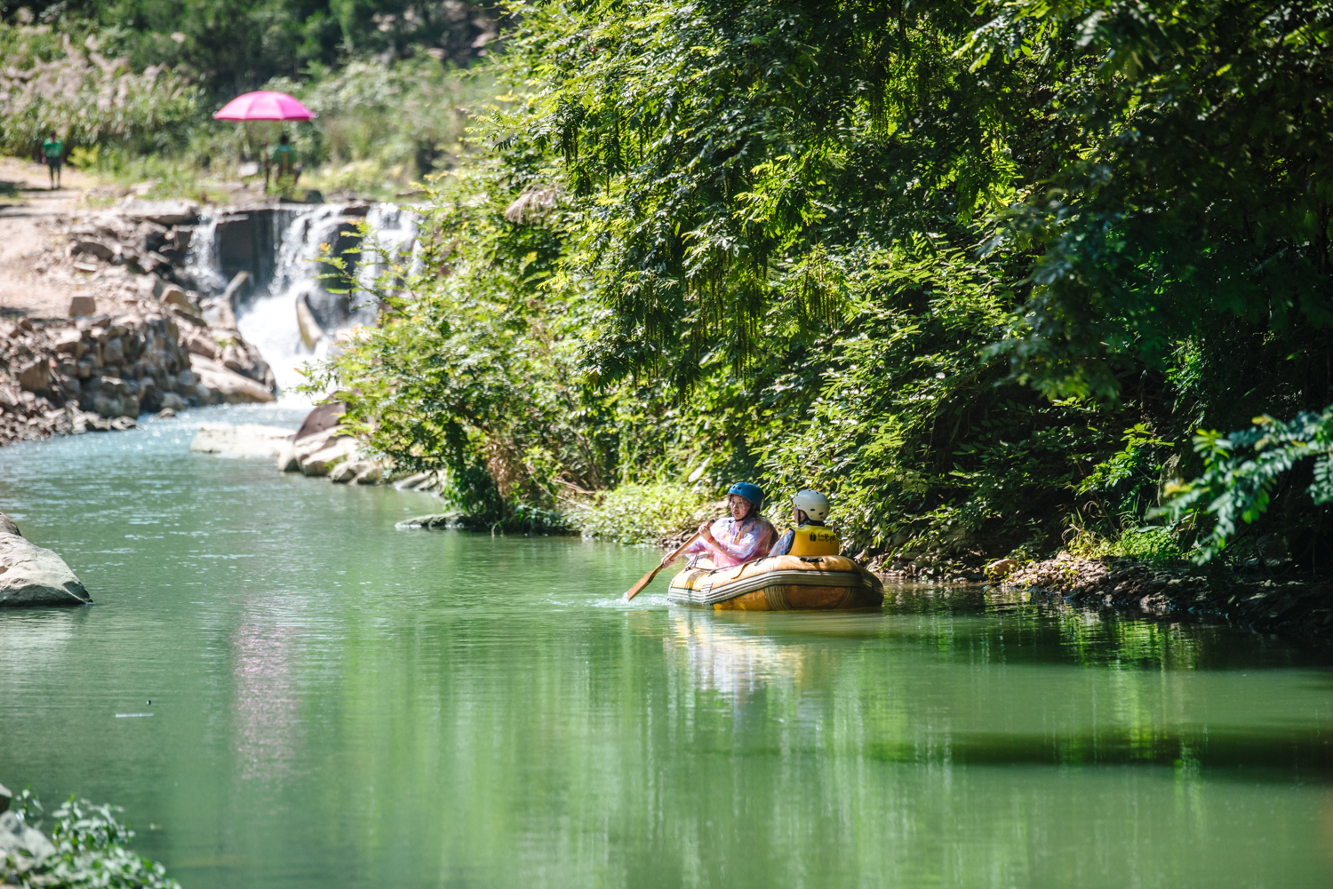 浙江小众漂流地--安吉仙龙峡:竹海水世界中峡谷漂流3km
