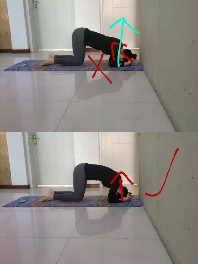 头倒立需要哪里的力量,头倒立就是起不来