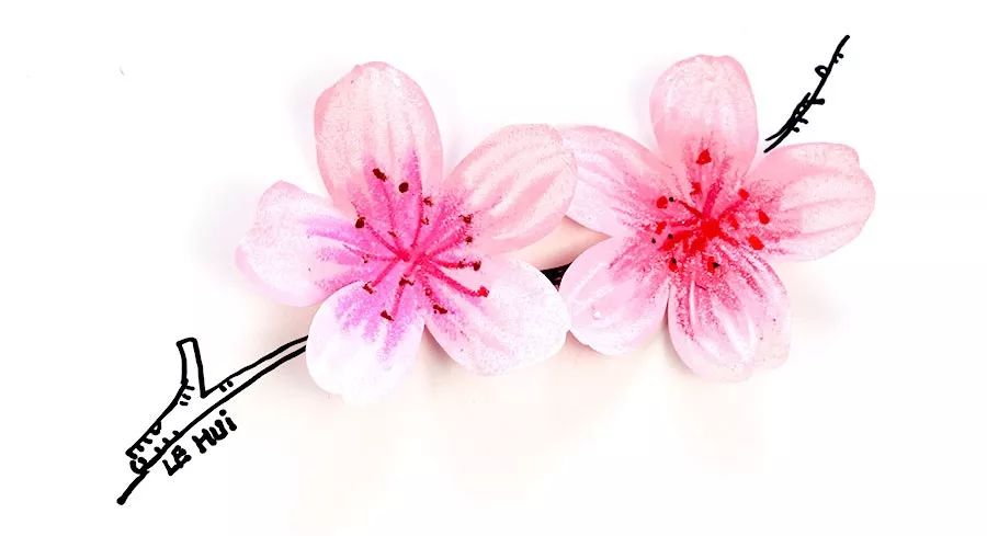 桃花开儿童画,桃花开燕归来的儿童画教案