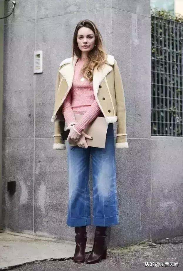 阔腿裤和鞋子的搭配,阔腿裤和鞋的穿搭