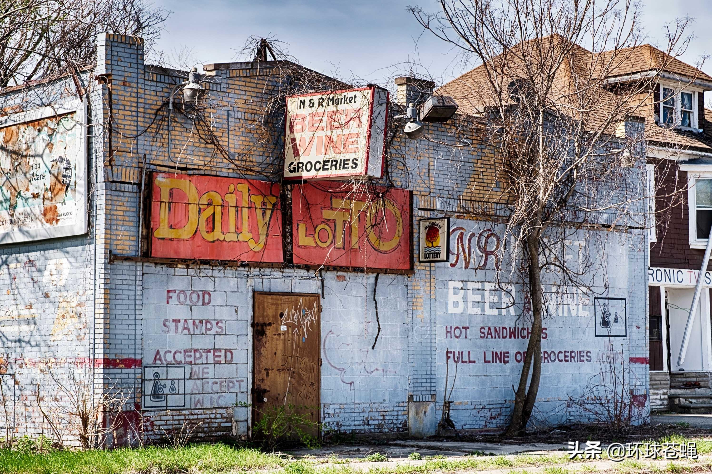 底特律会荒废吗,底特律衰败的缩影