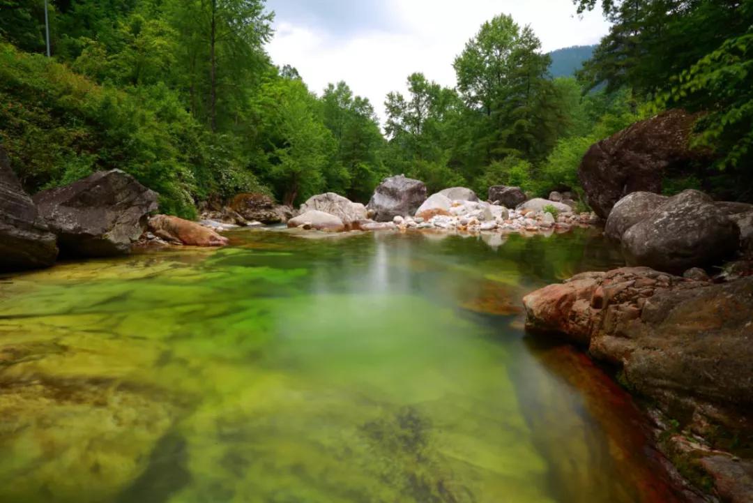 秦岭小九寨沟黄柏塬,陕西秦岭九寨黄柏源