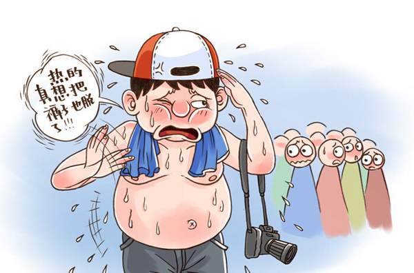 高温下的体育课，“窝里蹲”久了的孩子们，如何预防中暑？
