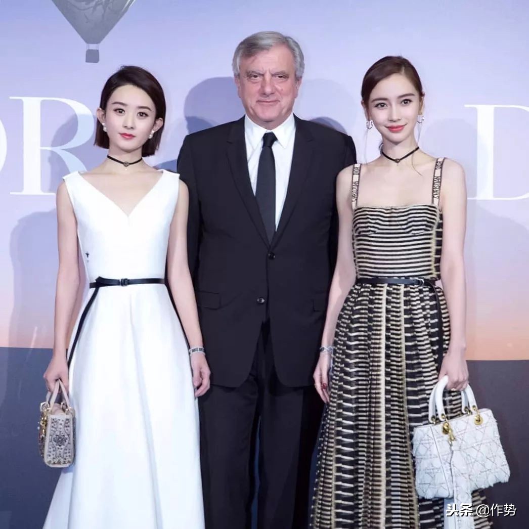 现在迪奥是喜欢赵丽颖还是杨颖,迪奥女孩