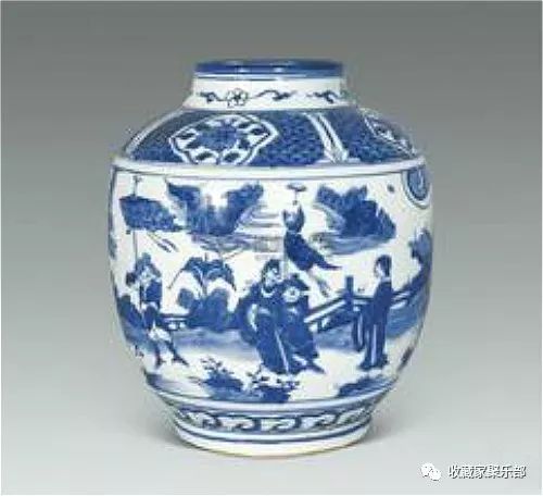 中国元明青花瓷器图鉴,明晚期青花瓷器图片