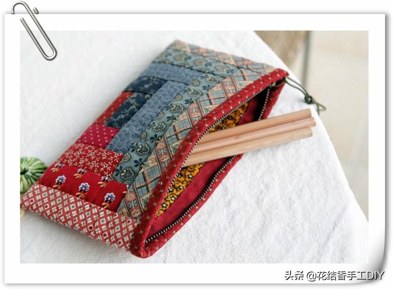 布艺手工：20款简单的拼布包，都能自己做，附4款裁剪图