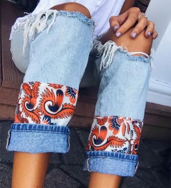 牛仔裤不合穿怎么改,牛仔裤不要了怎么改收纳