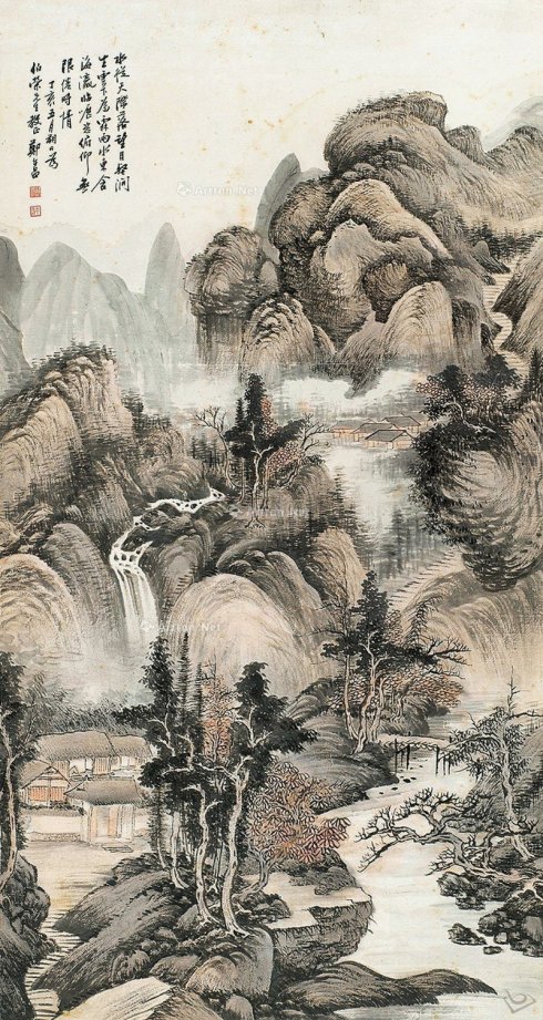 郑午昌花鸟,丝鬓散人郑午昌百幅绘画作品赏析