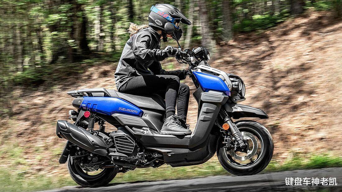 雅马哈zuma试驾视频,全新跨界冒险踏板zuma祖玛