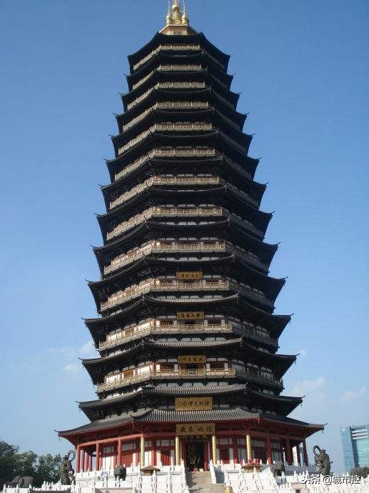 江苏十三市地标建筑,南京十大著名塔