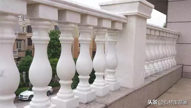100种石材栏杆图片大全,汉白玉石柱栏杆多少钱一米
