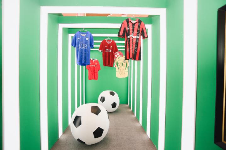 足球装备展会,绿茵奇迹纪念币