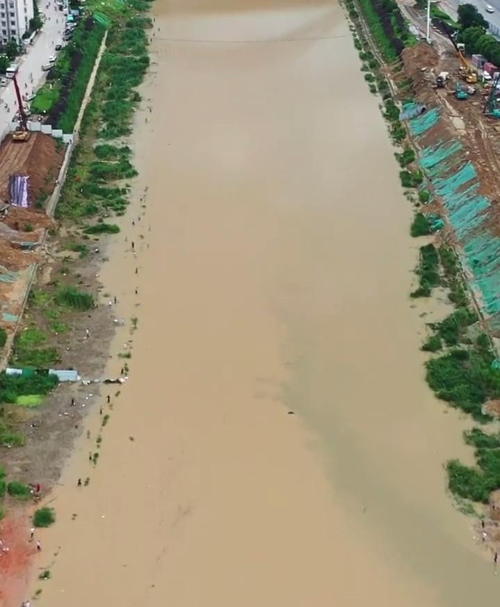 翘嘴泛滥成灾邀请各地钓友,水库开闸放水引来捞鱼大军