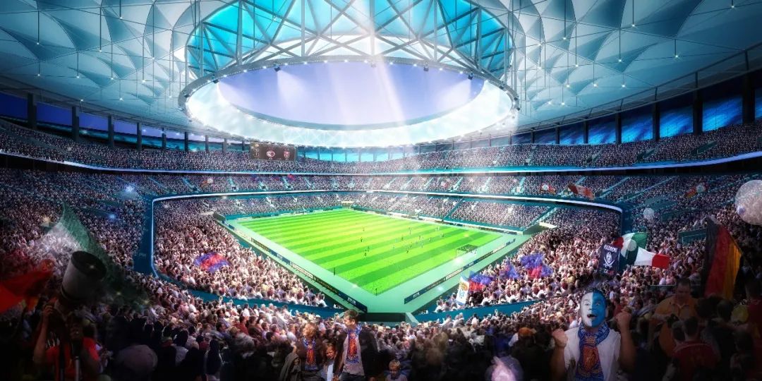 大连梭鱼湾足球场建造花了多少钱,大连梭鱼湾足球场最新设计方案