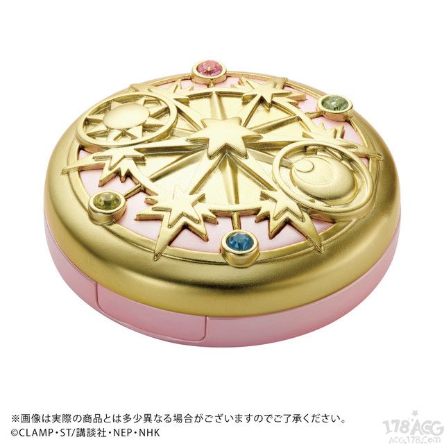 魔卡少女樱粉饼,魔卡少女樱化妆品套装