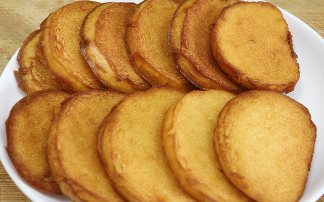 油炸馒头片又香又脆的做法,炸馒头片怎么做松软又好吃