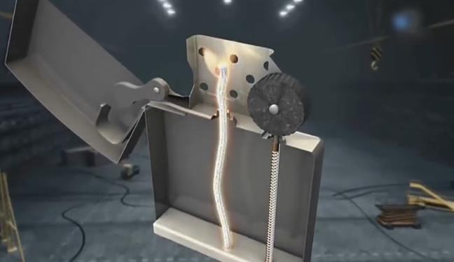 1元打火机生产视频,普通打火机怎么加工