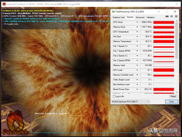 映众rtx3060游戏测试,映众rtx3090赛博朋克2077