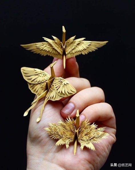 diy手工千纸鹤,diy千纸鹤挂件详细教程