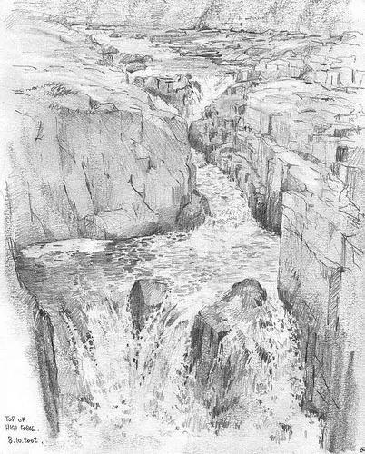 40张经典素描风景图快拿去临摹吧,最好看的素描风景图片