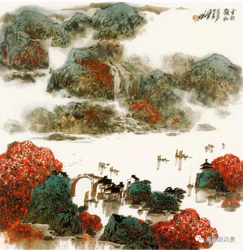 美到窒息的江南山水,中国风江南山水