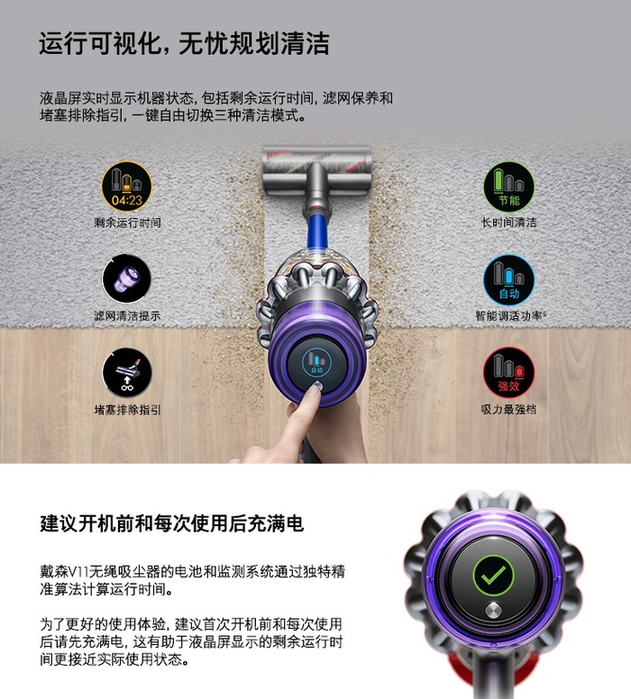 戴森有线无线两用吸尘器,戴森吸尘器有的两千有的三千