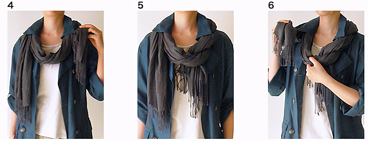 跟上流行必学的15种秋冬围巾系法!天天系出不一样的围巾