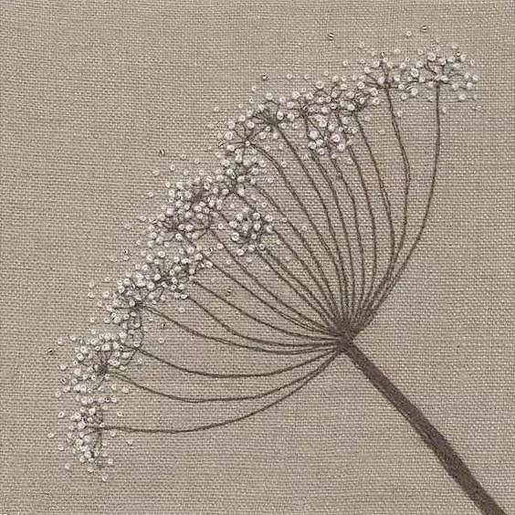 刺绣基本知识之刺绣针法,学刺绣教程绣字