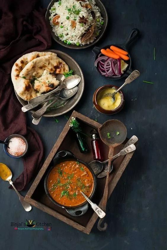 印度飞饼和小吃,特色小吃印度飞饼