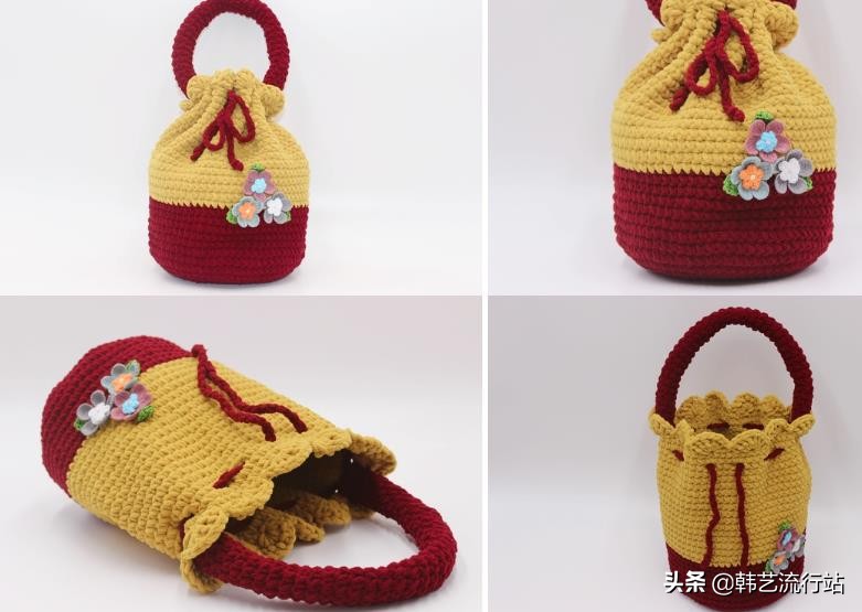 春天手工手提袋,春天手工手提袋创意作品