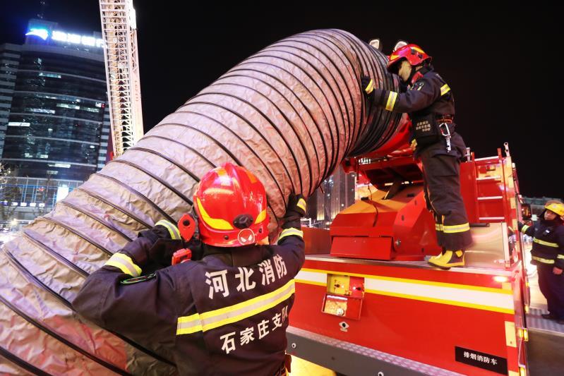 开展夜间大型综合体消防演练,大型商业综合体消防救援演练