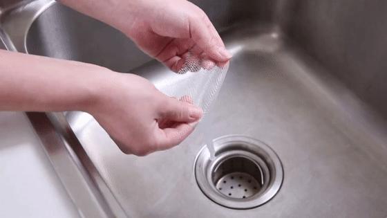 墙角下水道防堵塞过滤网,防止水池堵塞下水道纱网