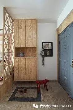 卧室和客厅木质隔断效果图,木质隔断改造