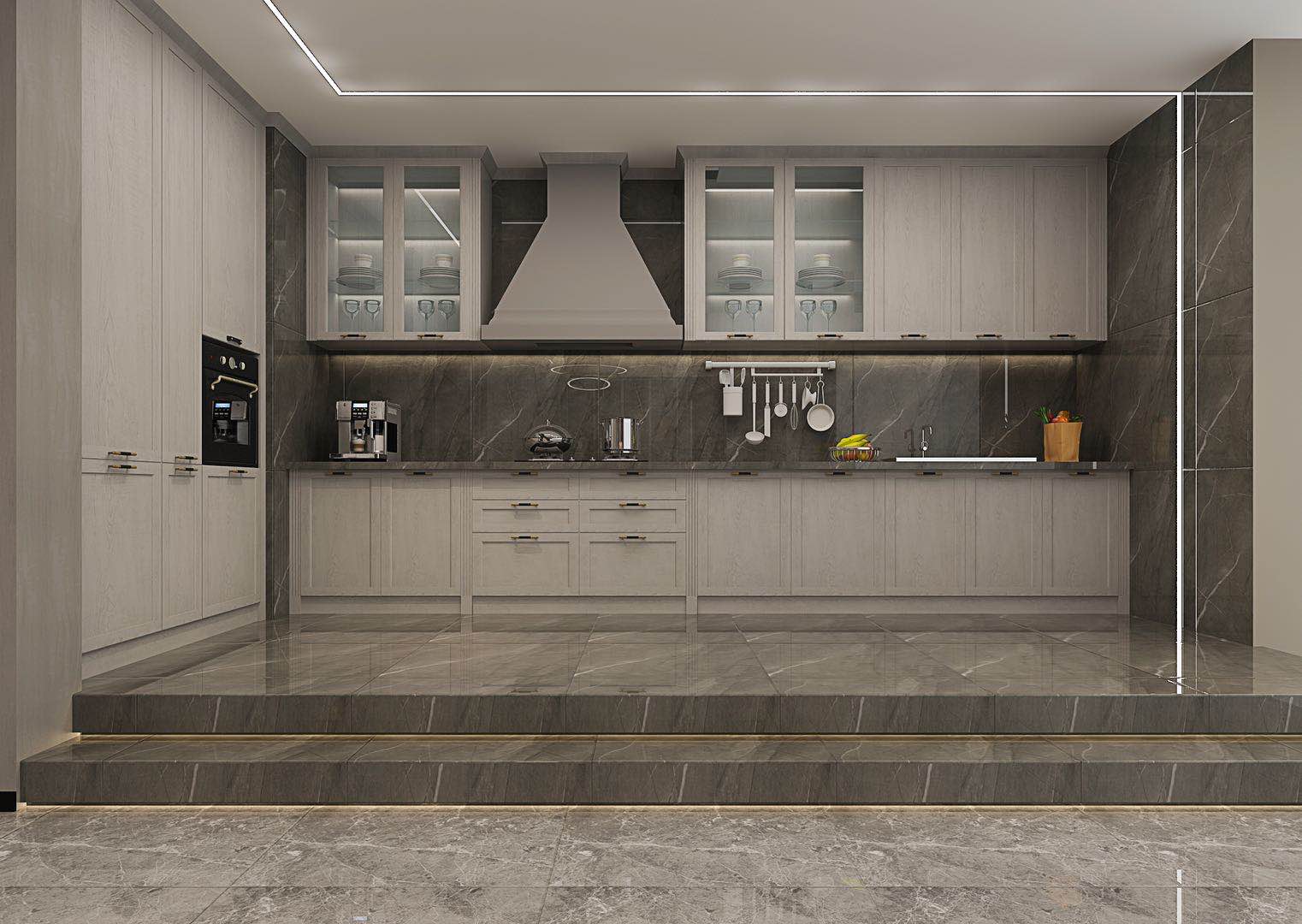 定制橱柜和瓷砖橱柜价格区别,瓷砖橱柜和定制橱柜哪个贵