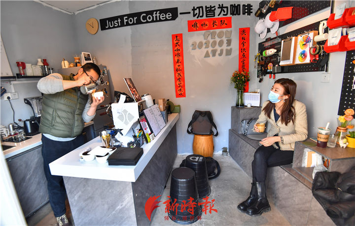 9.8㎡的咖啡店月销杯数1500+，社区咖啡在济南已成“新流量”