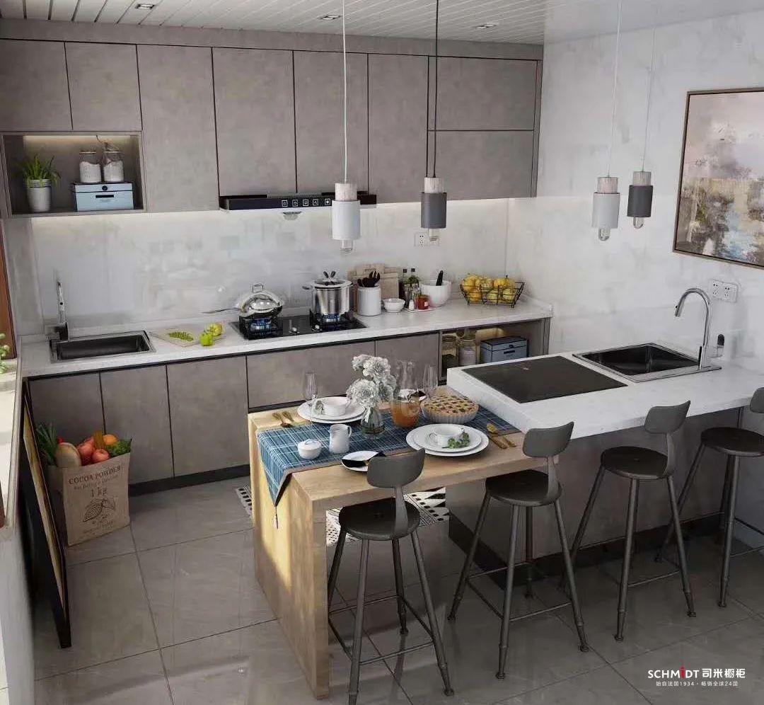 厨房吊顶和定制橱柜先后顺序,厨房是定制橱柜还是整体橱柜